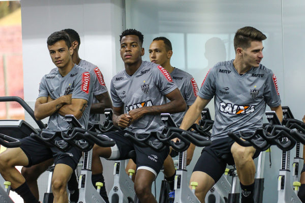 Atlético-MG: Grupo treinou na academia nesta quarta-feira Atlético-MG: Grupo treinou na academia nesta quarta-feira