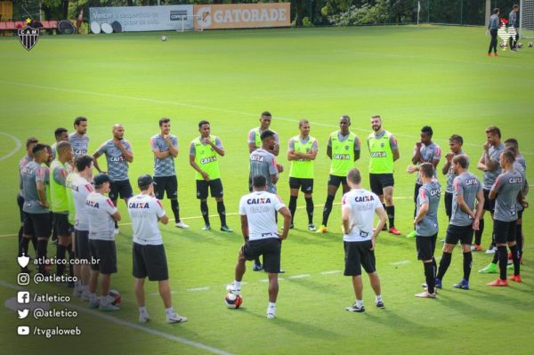 Atlético-MG realiza último treino antes de enfrentar o Tombense Atlético-MG realiza último treino antes de enfrentar o Tombense