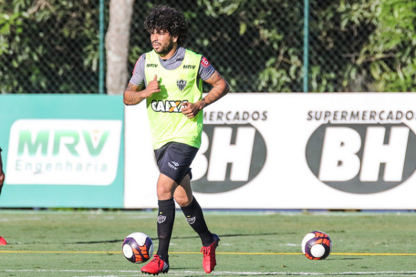 Atlético-MG: Luan foi a novidade do treino desta quinta-feira Atlético-MG: Luan foi a novidade do treino desta quinta-feira