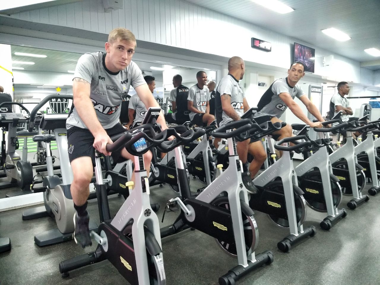 Atlético-MG inicia preparação para jogo contra o Tombense